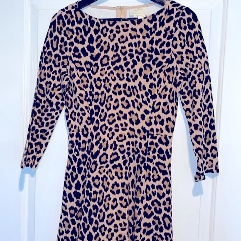 Kate Spade Ponte cheetah dress size 2 new without tags